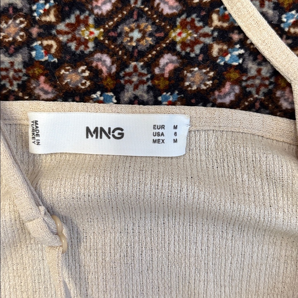 Mango Cream Midi Dress - Picture 5 of 7
